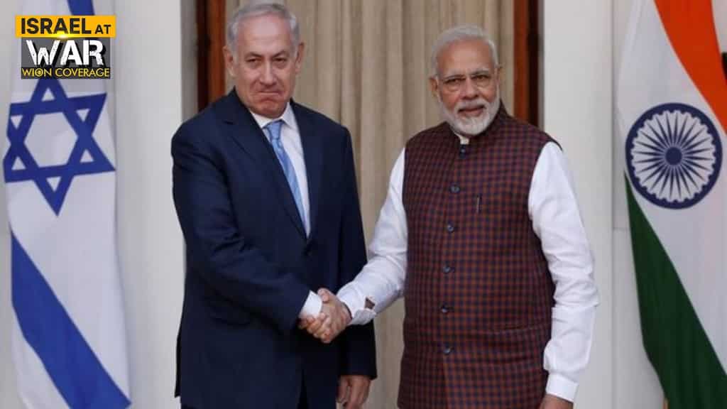 PM Modi appeals for de-escalation, calls for release of hostages in talks with Israel's Netanyahu