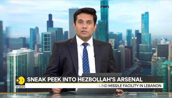 Hezbollah flaunts underground missile launch site