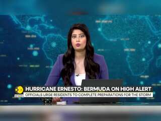 Hurricane Ernesto intensifies into category 2 Hurricane