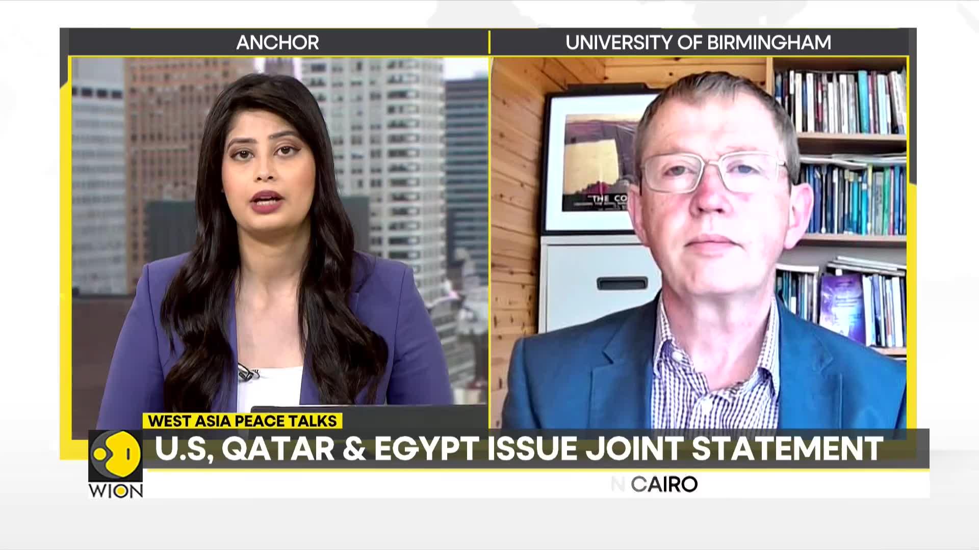 Israel-Hamas War: US, Qatar & Egypt issue joint statement