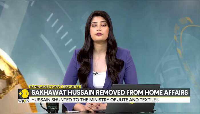 Bangladesh govt reshuffle: Sakhawat Hussain removed from home affairs