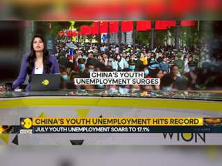 China’s youth unemployment hits record