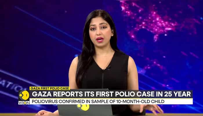 Israel-Hamas war: Gaza reports its first polio case in 25 years