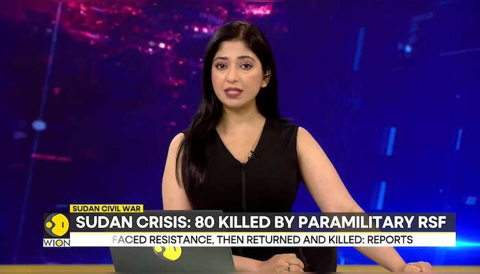 Sudan crisis: 80 killed by paramilitary RSF during an attack of resident of village in Sinnar