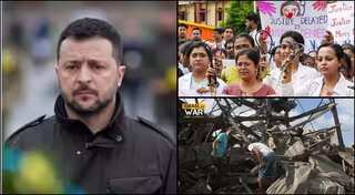 Top 10 world news: India urges medics to end nationwide strike; Israel-Gaza war updates, and more