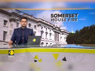 Somerset house fire: Ancient artworks safe despite the fire