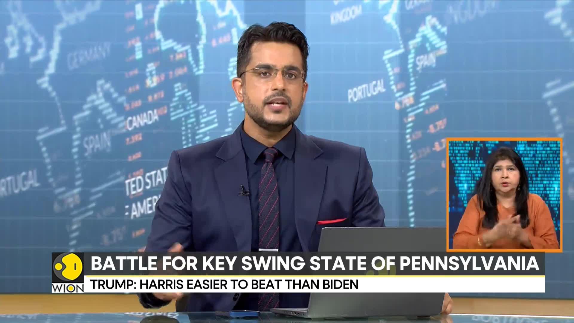 US Elections: Battle for key swing state of Pennsylvania