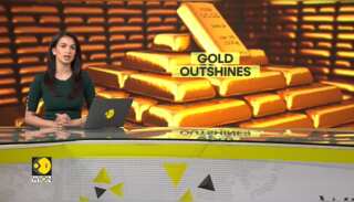 Gold outshines to hit record highs