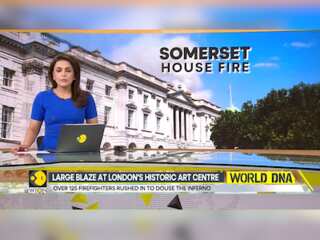 Somerset house fire: Ancient artworks safe despite the fire