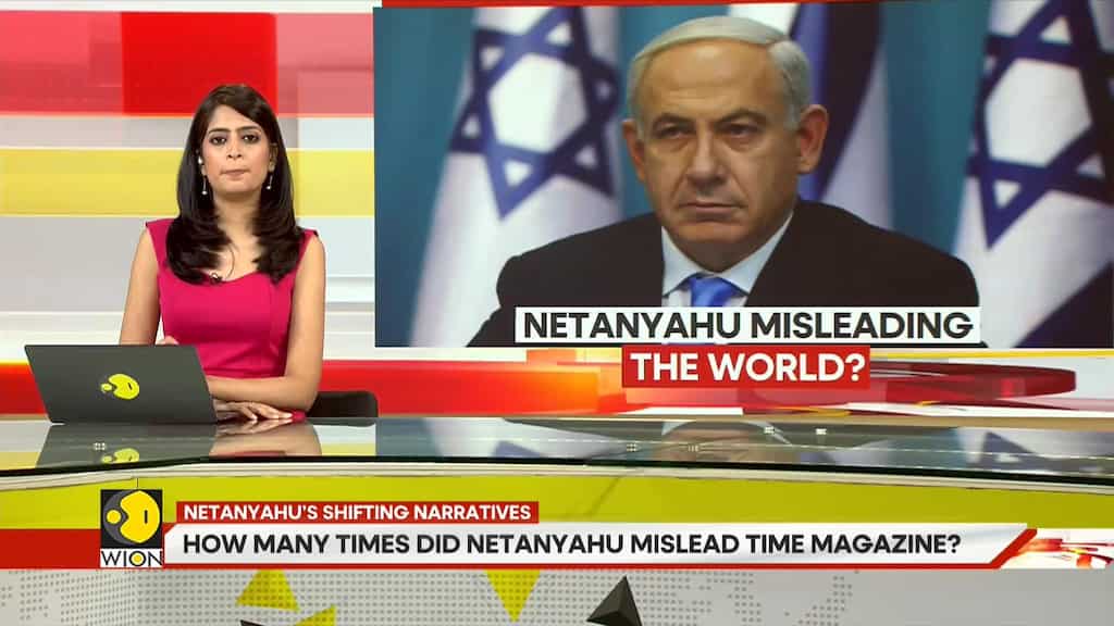 How many times did Netanyahu mislead Time magazine?
