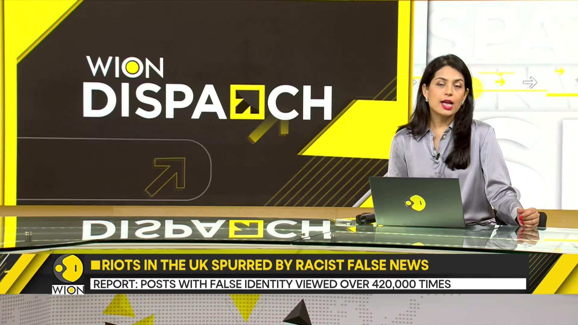 Online disinformation fueled UK riots: Posts with false identity viewed ...