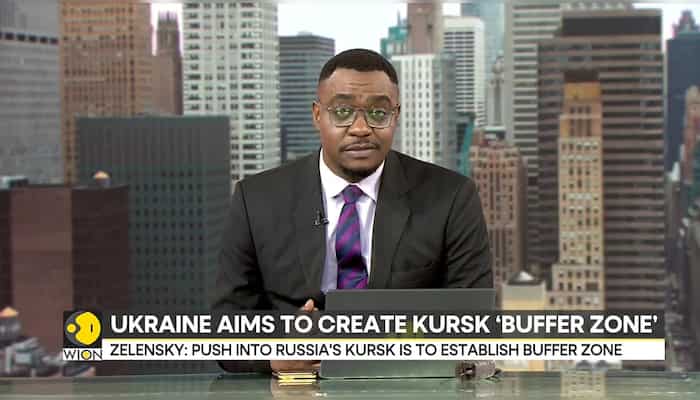 Russia-Ukraine war: Push into Russia's Kursk is to establish buffer zone