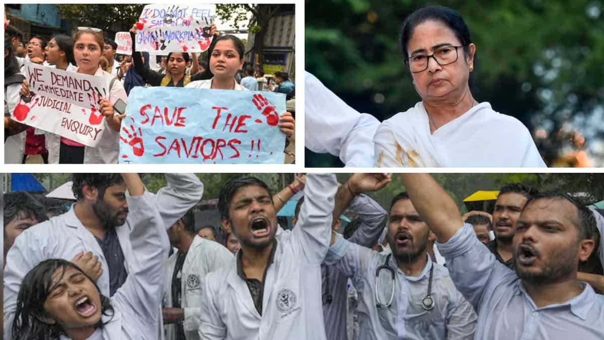 Kolkata medic rape-murder case: Outraged doctors raise heat in New Delhi;  parents slam Mamata Banerjee / GNEWS