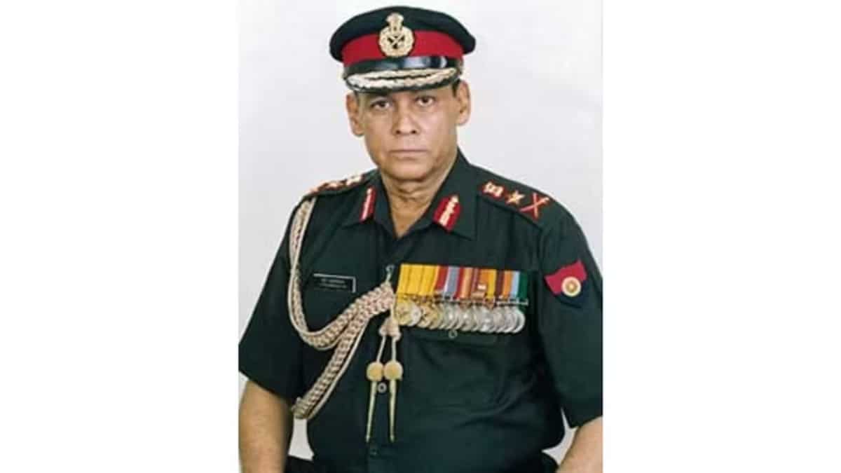 Former Indian Army chief General Sundararajan Padmanabhan dies at 83