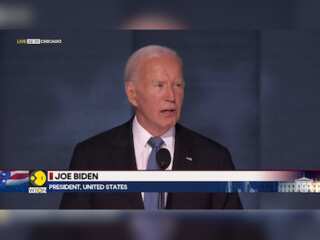 Democratic National Convention: Biden urges Democrats to support Harris in race to White House