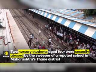 Badlapur sexual assault: School principal among 3 suspended; rail blockade in Maharashtra