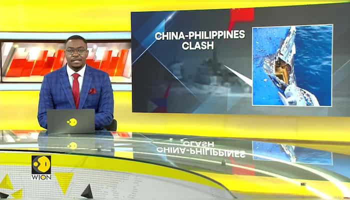 South China Sea dispute: Chinese, Philippine coast guards clash near Sabina Shoal