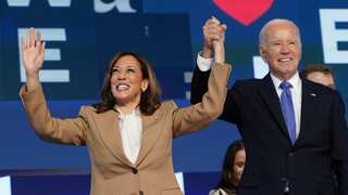 Kamala Harris reveals what she was doing when Joe Biden ended his presidential run and called her