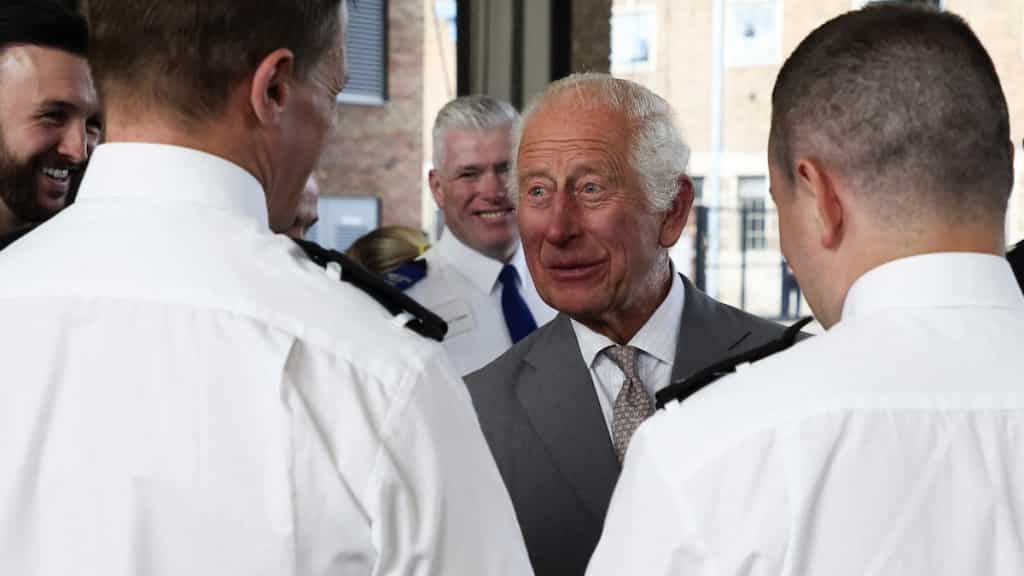 King Charles III meets child survivors of tragic stabbing attack at Taylor Swift-theme dance class