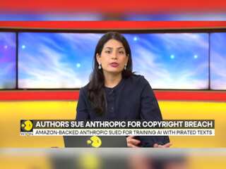 Authors sue Amazon-backed Anthropic for copyright breach