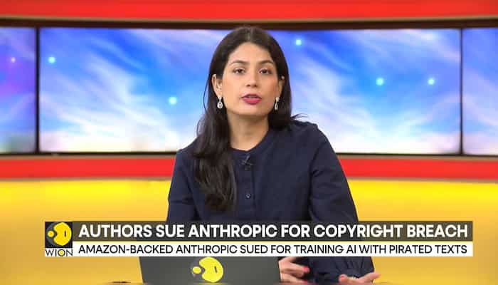 Authors sue Amazon-backed Anthropic for copyright breach