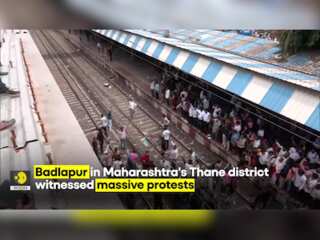 Badlapur school case: Mobs demand suspect's street hanging; NHRC seeks report from authorities
