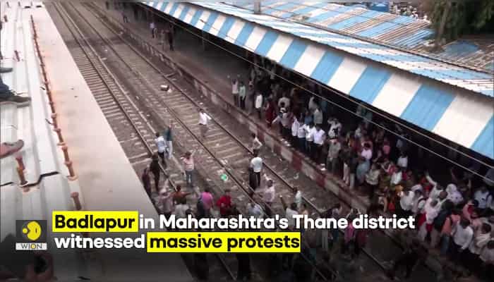Badlapur school case: Mobs demand suspect's street hanging; NHRC seeks report from authorities