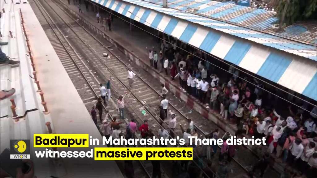 Badlapur school case: Mobs demand suspect's street hanging; NHRC seeks report from authorities