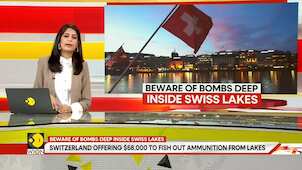 Switzerland offering $58,000 to fish out ammunition from Lakes
