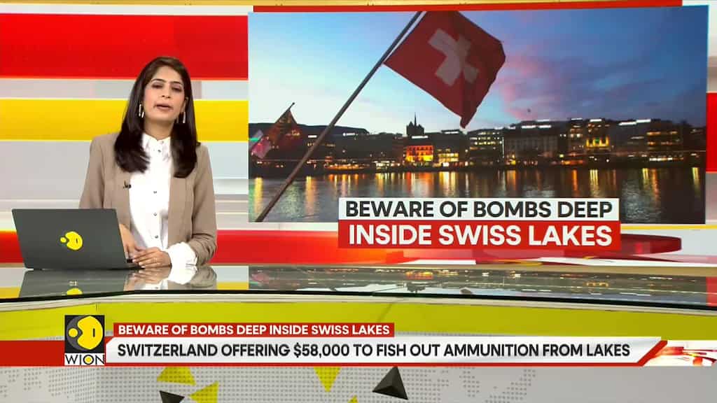 Switzerland offering $58,000 to fish out ammunition from Lakes