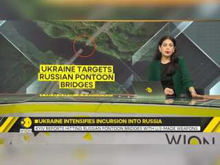 Russia-Ukraine War: Ukraine targets Russian Pontoon bridges
