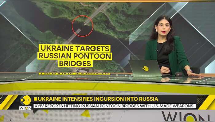Russia-Ukraine War: Ukraine targets Russian Pontoon bridges