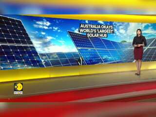 Australia ok's world's 'largest' solar hub