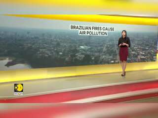 Brazilian forest fires cause toxic air pollution