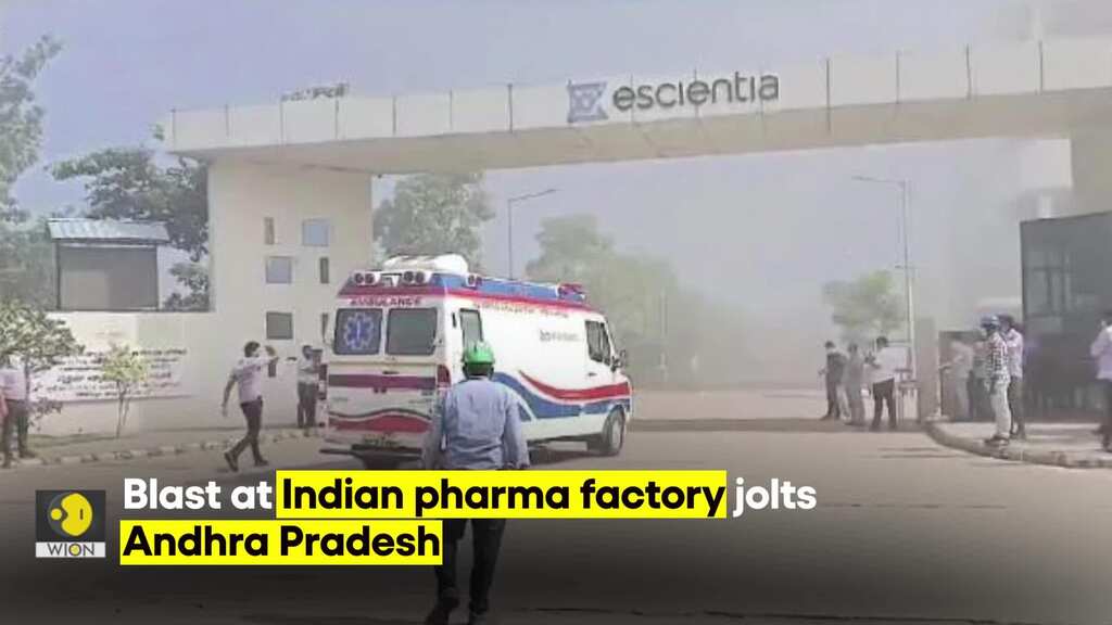 Blast at Indian pharma factory kills at least 15 and injures 40