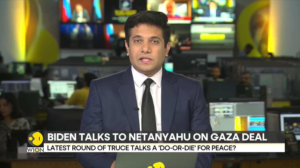 Israel-Hamas war: 'We must bring ceasefire deal to closure', Biden tells Netanyahu