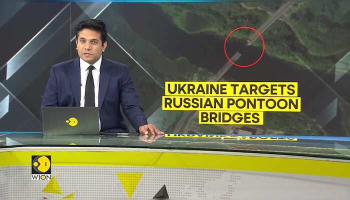 Russia-Ukraine War: Kyiv reports hitting Russian Pontoon Bridges with US-made weapons