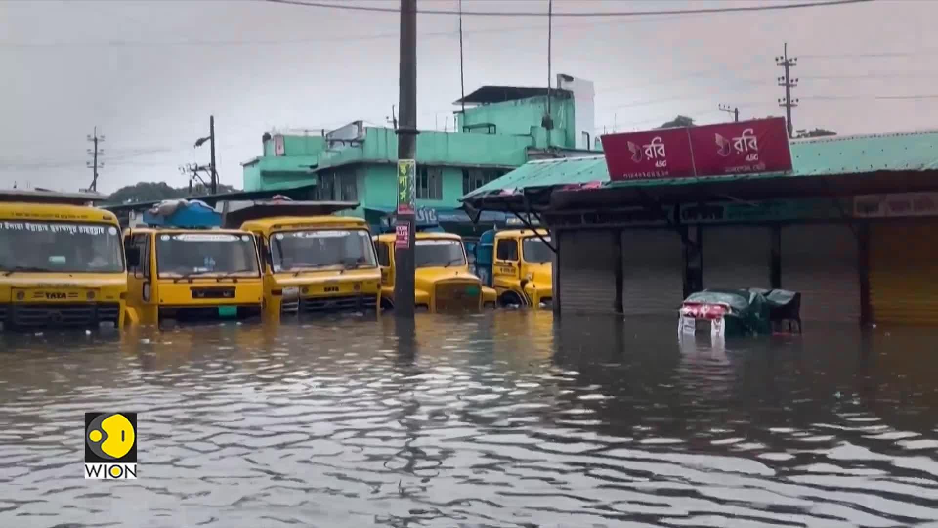 Floods displace thousands in India's Tripura, Bangladesh