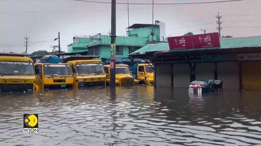 Floods displace thousands in India's Tripura, Bangladesh