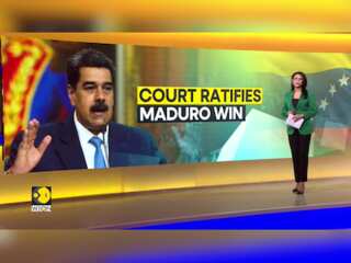 Venezuela's Top Court ratifies Maduro's election win