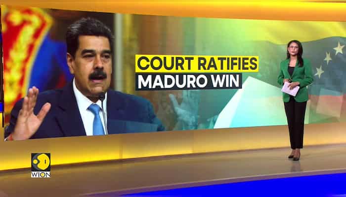 Venezuela's Top Court ratifies Maduro's election win
