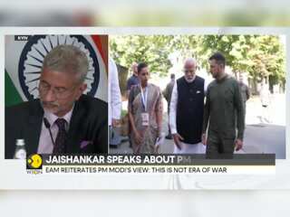 Indian PM in Ukraine: EAM Jaishankar pushes for peace in Ukraine