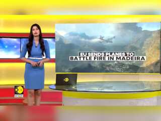 EU sends planes to battle fire in Madeira