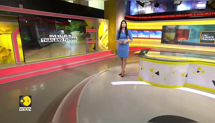 Flash floods in Northern Thailand kills 5