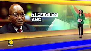 South Africa's former President Jacob Zuma says he is 'leaving ANC'