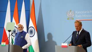 PM Modi holds bilateral talks with Polish Prime Minister Donald Tusk