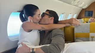Amy Jackson and Ed Westwick jet off to Italy for wedding: 'Let's get married baby'