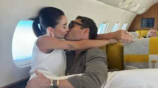 Amy Jackson and Ed Westwick jet off to Italy for wedding: 'Let's get married baby'