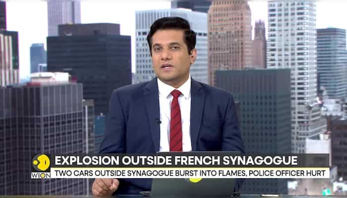 Explosion outside Synagogue, France opens terror investigation