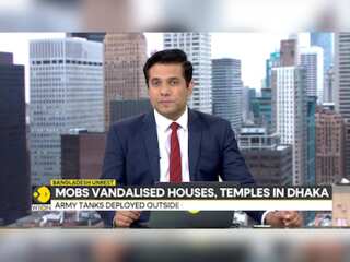 Bangladesh unrest: Mobs vandalised the houses of Hindus in Dhaka's Miranjali Colony